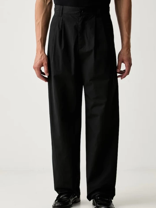 Zdjęcie produktu A.P.C. spodnie męskie bawełniane pantalon ricky czarny