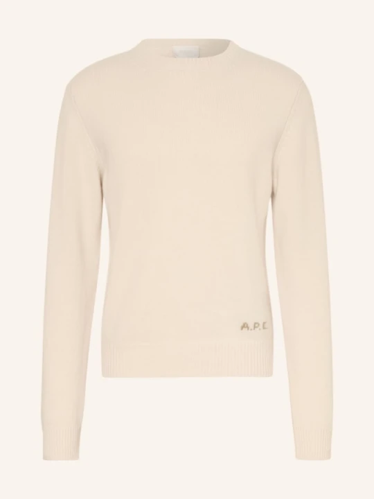 Zdjęcie produktu A.P.C. Sweter Edmond weiss KREMOWY