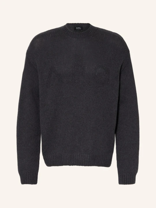 Zdjęcie produktu A.P.C. Sweter George grau CZIEMNOSZARY