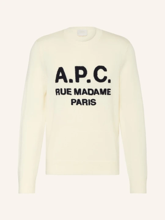 Zdjęcie produktu A.P.C. Sweter Maurice weiss