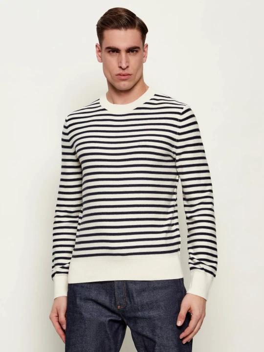 Zdjęcie produktu A.P.C. Sweter | Regular Fit | z dodatkiem kaszmiru ecru