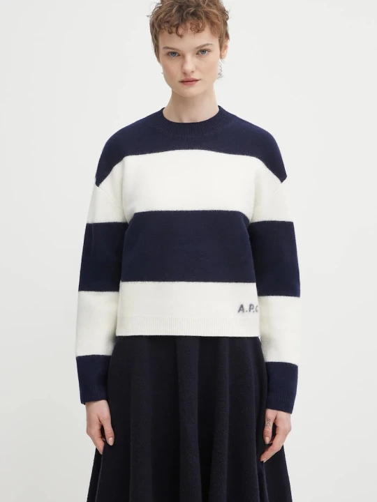 Zdjęcie produktu A.P.C. sweter wełniany pull penny