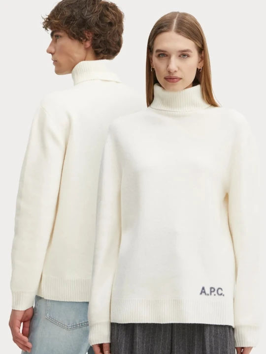 Zdjęcie produktu A.P.C. sweter wełniany pull walter