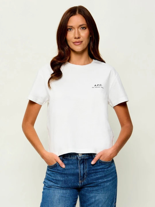Zdjęcie produktu A.P.C. T-shirt Aurore | Regular Fit biały