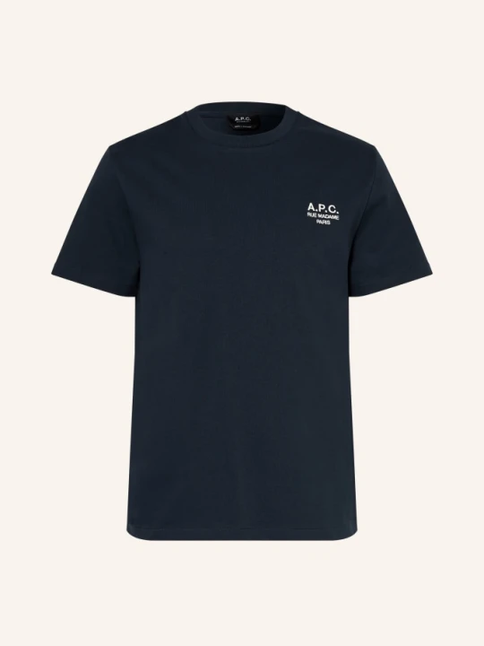 Zdjęcie produktu A.P.C. T-Shirt blau GRANATOWY