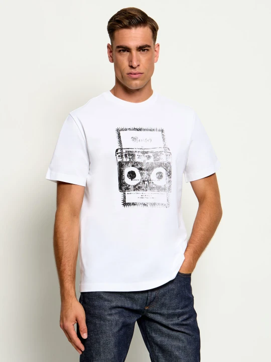 Zdjęcie produktu A.P.C. T-shirt Manifest | Regular Fit biały