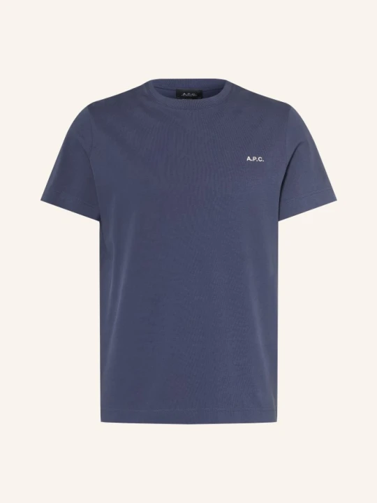 Zdjęcie produktu A.P.C. T-Shirt Oliver blau GRANATOWY