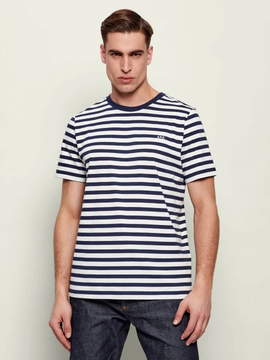 Zdjęcie produktu A.P.C. T-shirt RAYE | Regular Fit granatowy