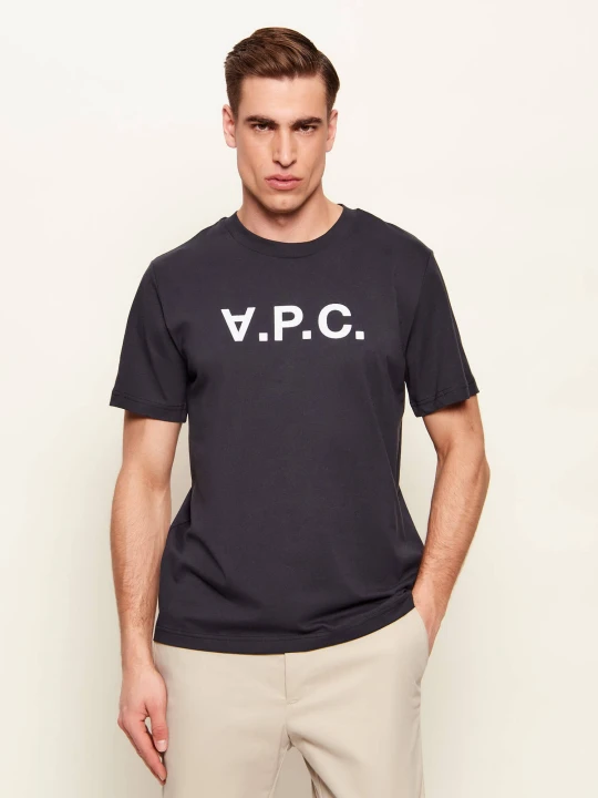 Zdjęcie produktu A.P.C. T-shirt | Regular Fit granatowy