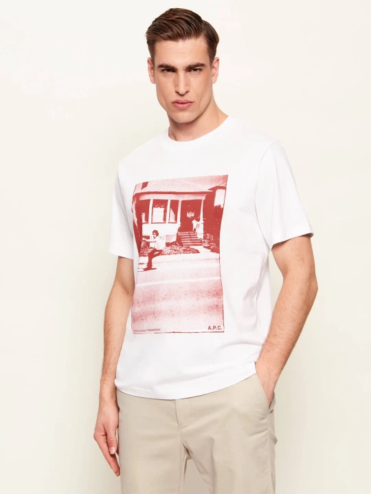 Zdjęcie produktu A.P.C. T-shirt | Regular Fit biały