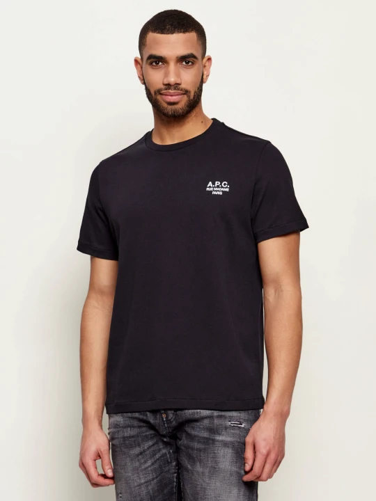 Zdjęcie produktu A.P.C. T-shirt Rue madame | Regular Fit czarny