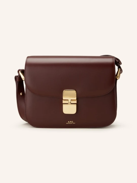Zdjęcie produktu A.P.C. Torba Na Ramię Grace rot CIEMNOCZERWONY