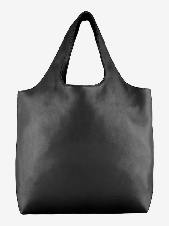 Zdjęcie produktu A.P.C. torba z imitacji skóry tote ninon czarny