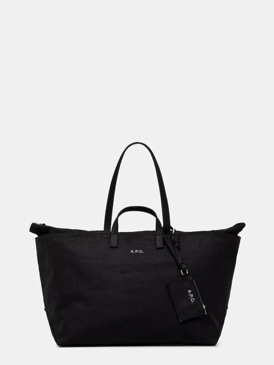 Zdjęcie produktu A.P.C. torebka bawełniana LE DRUMMER TOILE czarny