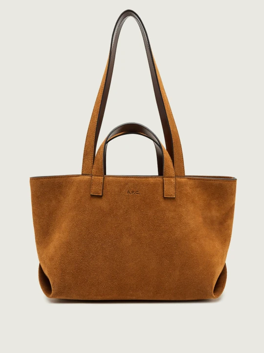 Zdjęcie produktu A.P.C. Torebka na ramię Le Drummer | zamsz camel