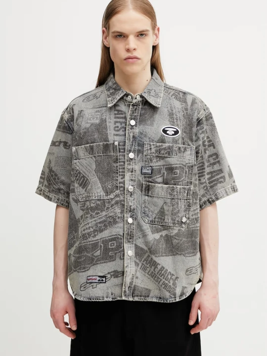 Zdjęcie produktu AAPE koszula jeansowa męska