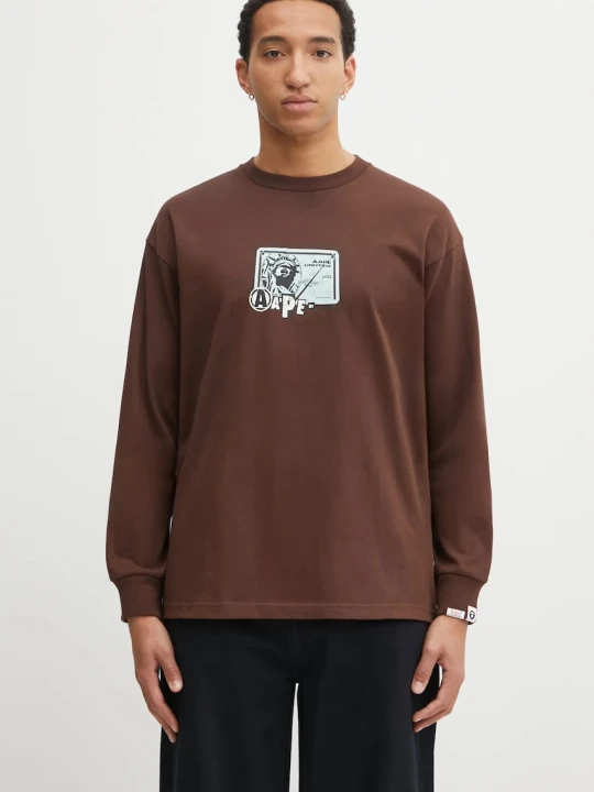 Zdjęcie produktu AAPE longsleeve bawełniany Theme Main