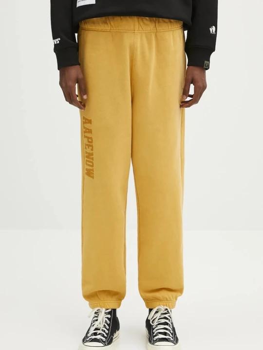Zdjęcie produktu AAPE spodnie dresowe bawełniane Now Sweat