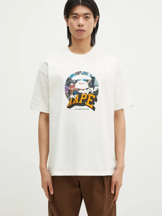 Zdjęcie produktu AAPE t-shirt bawełniany Theme Main