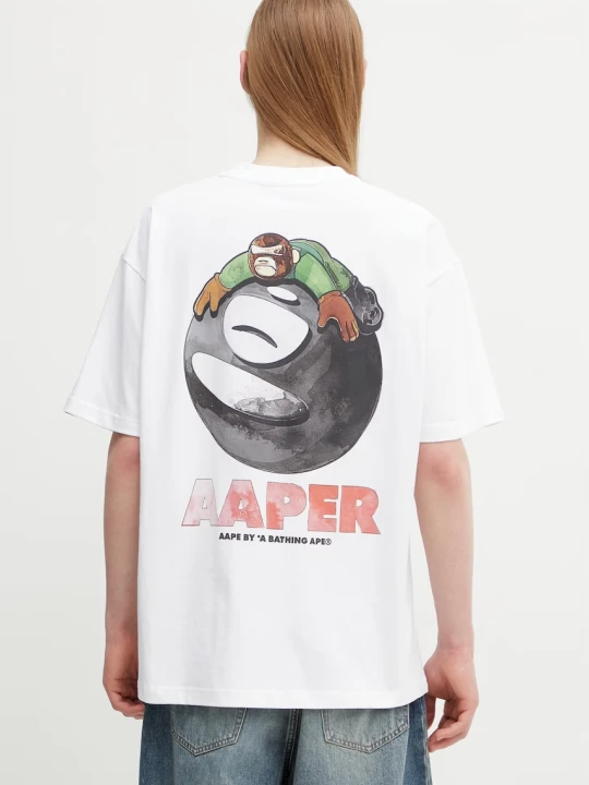 Zdjęcie produktu AAPE T-shirt męski bawełniany