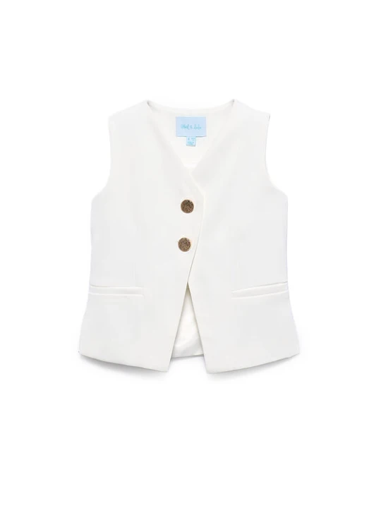 Zdjęcie produktu Abel & Lula Kamizelka 5176 Biały Regular Fit