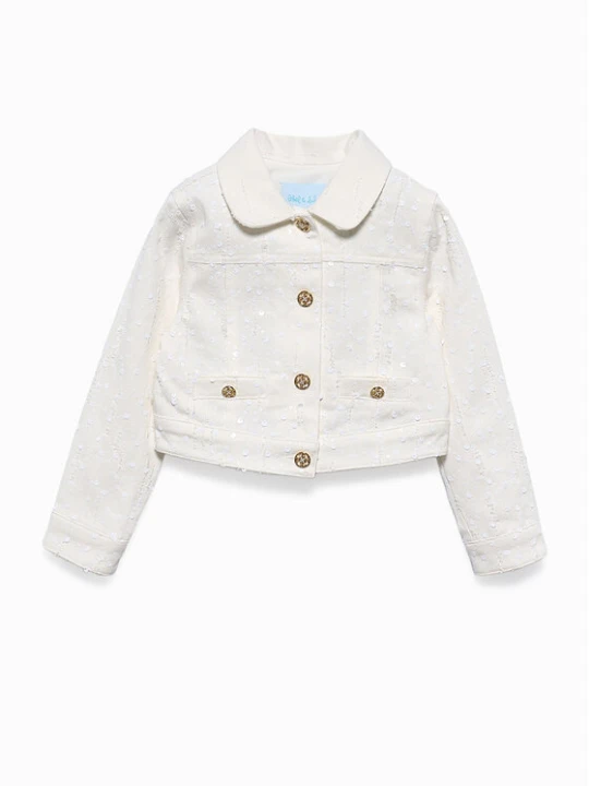 Zdjęcie produktu Abel & Lula Kurtka jeansowa 5395 Biały Regular Fit