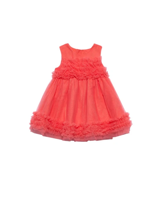 Zdjęcie produktu Abel & Lula Sukienka elegancka 5014 Pomarańczowy Regular Fit