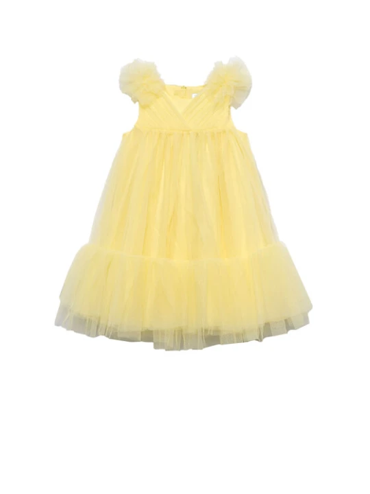 Zdjęcie produktu Abel & Lula Sukienka elegancka 5039 Żółty Regular Fit