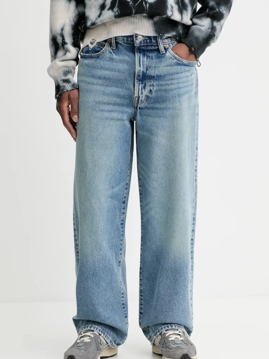 Zdjęcie produktu Abercrombie & Fitch jeansy niebieski