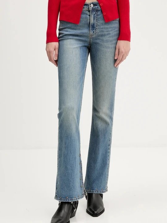 Zdjęcie produktu Abercrombie & Fitch jeansy niebieski