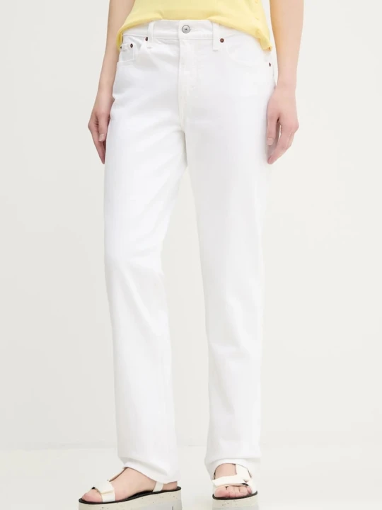 Zdjęcie produktu Abercrombie & Fitch jeansy biały