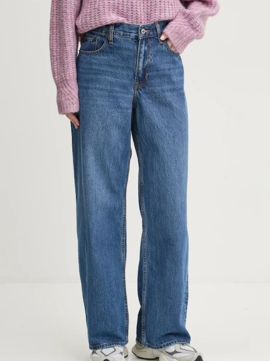 Zdjęcie produktu Abercrombie & Fitch jeansy granatowy
