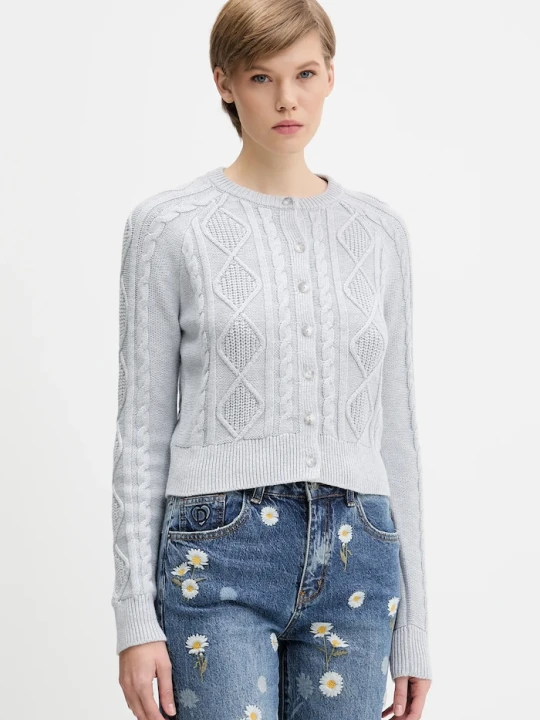 Zdjęcie produktu Abercrombie & Fitch kardigan szary