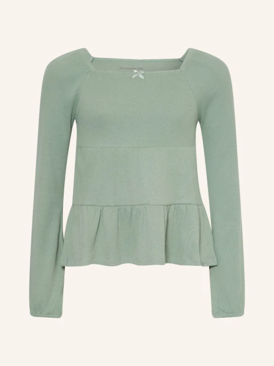 Zdjęcie produktu Abercrombie & Fitch Koszulka Z Długim Rękawem gruen MIĘTOWY