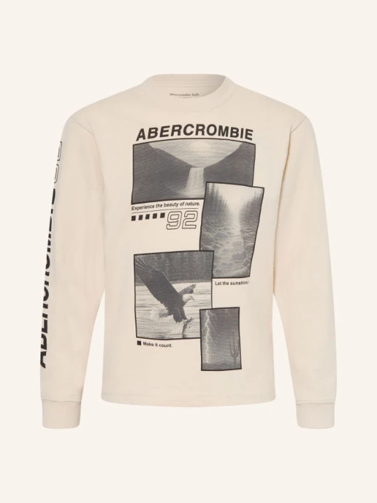 Zdjęcie produktu Abercrombie & Fitch Koszulka Z Długim Rękawem weiss biały