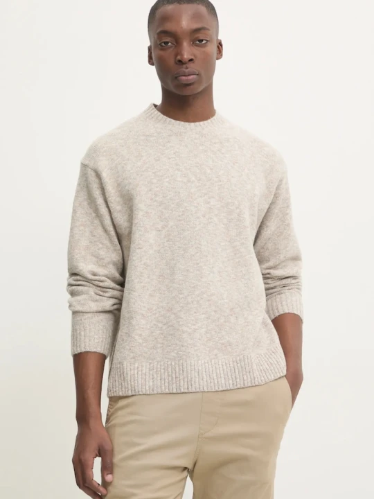 Zdjęcie produktu Abercrombie & Fitch sweter beżowy