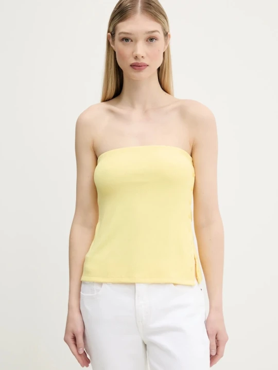 Zdjęcie produktu Abercrombie & Fitch top żółty