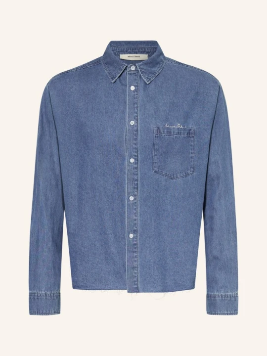 Zdjęcie produktu About:Blank Koszula Dżinsowa Comfort Fit blau NIEBIESKI