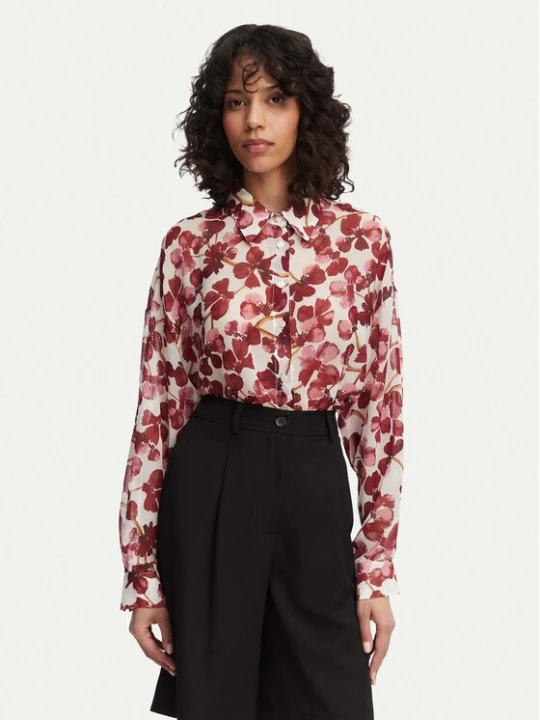 Zdjęcie produktu ACCESS FASHION Koszula 63-7027-233 Czerwony Regular Fit