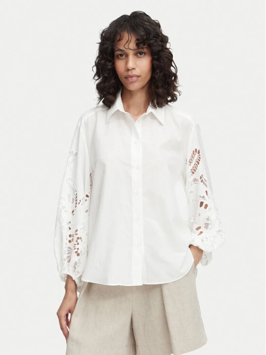 Zdjęcie produktu ACCESS FASHION Koszula 63-7039-678 Biały Relaxed Fit