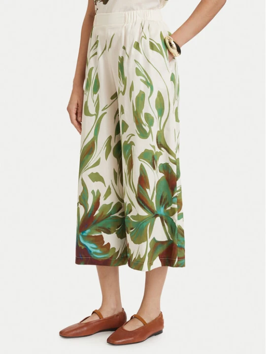 Zdjęcie produktu ACCESS FASHION Kuloty 63-5070-0250 Kremowy Wide Leg