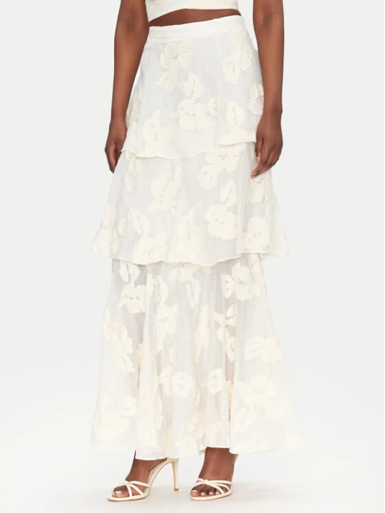 Zdjęcie produktu ACCESS FASHION Spódnica maxi 53-6025-558 Écru Regular Fit Kremowy