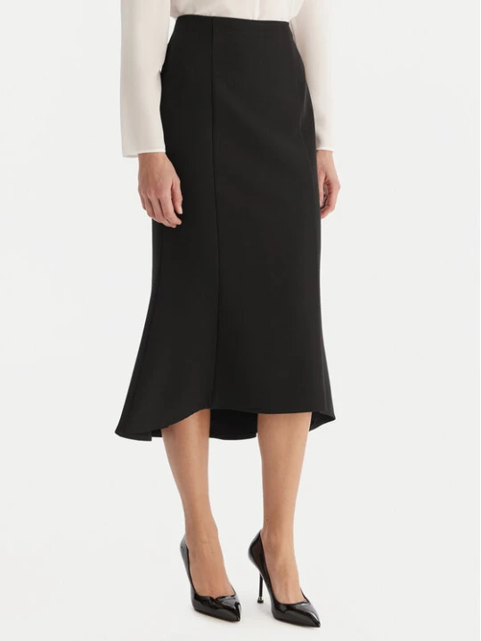 Zdjęcie produktu ACCESS FASHION Spódnica midi 54-6027-168 Czarny Regular Fit