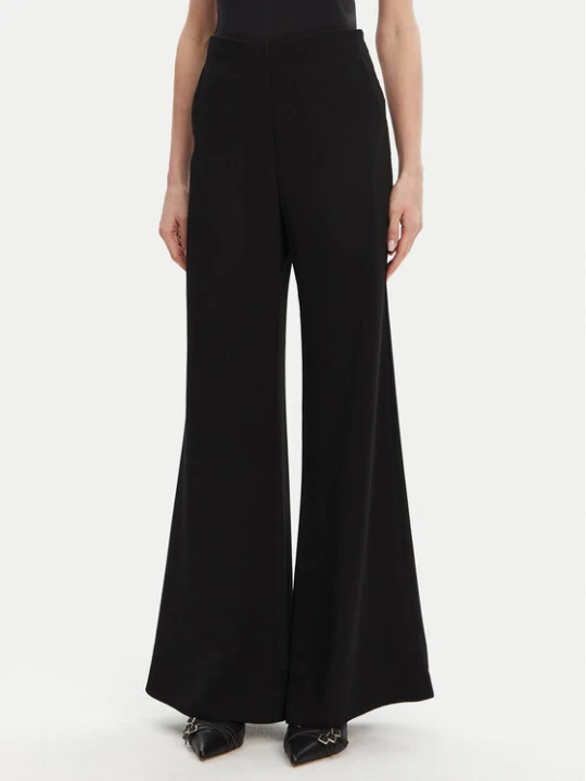 Zdjęcie produktu ACCESS FASHION Spodnie palazzo 53-5136-117 Czarny Regular Fit