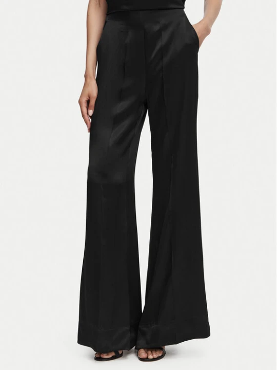 Zdjęcie produktu ACCESS FASHION Spodnie palazzo 63-5082-875 Czarny Wide Leg