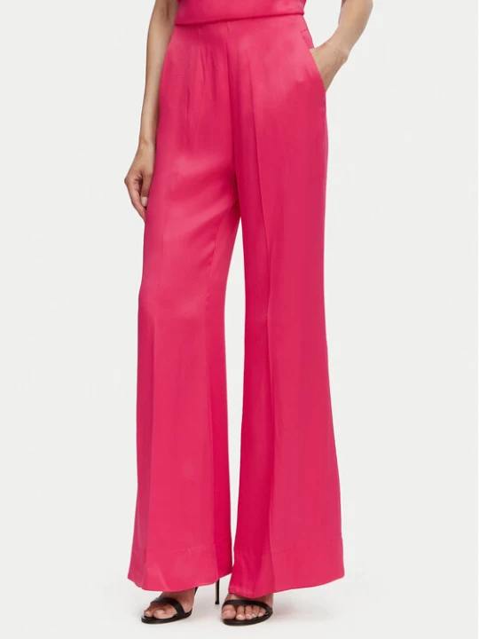 Zdjęcie produktu ACCESS FASHION Spodnie palazzo 63-5082-875 Różowy Wide Leg