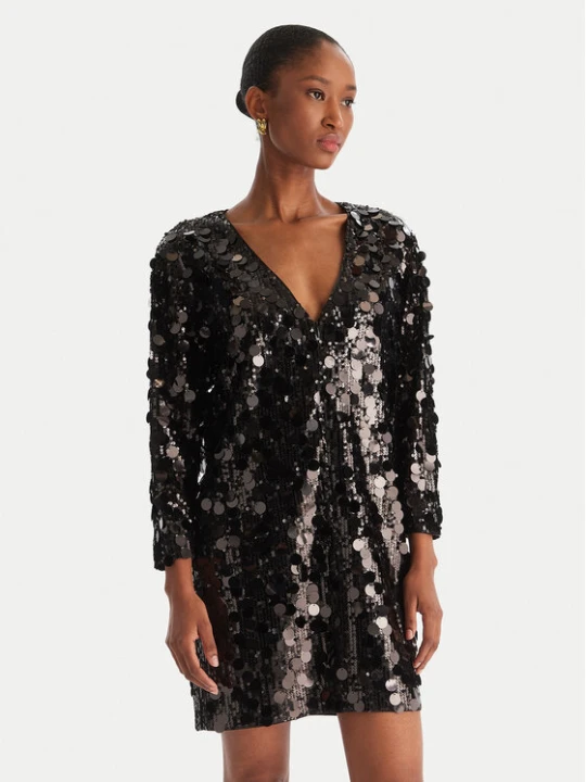 Zdjęcie produktu ACCESS FASHION Sukienka koktajlowa 54-3014-406 Czarny Regular Fit