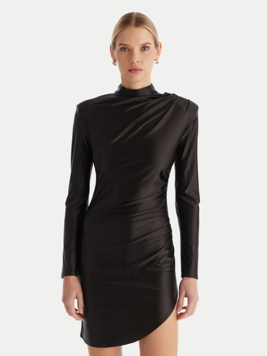 Zdjęcie produktu ACCESS FASHION Sukienka koktajlowa 54-3037-170 Czarny Slim Fit