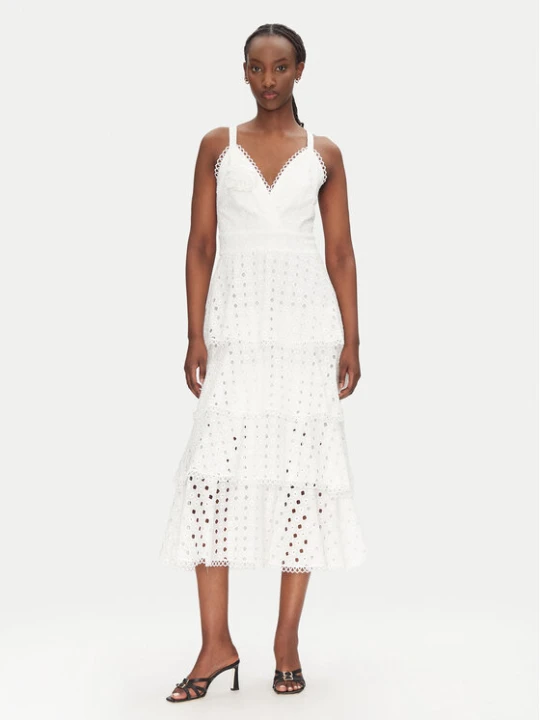 Zdjęcie produktu ACCESS FASHION Sukienka letnia 53-3396-264 Biały Regular Fit
