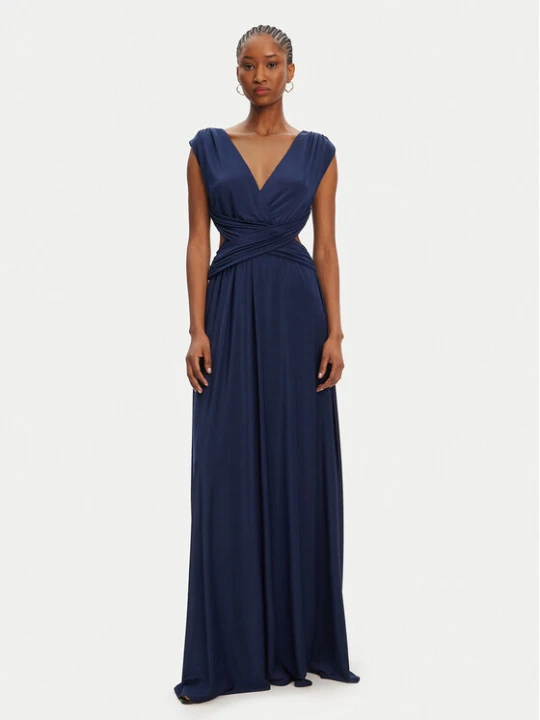 Zdjęcie produktu ACCESS FASHION Sukienka wieczorowa 53-3389-391 Niebieski Slim Fit